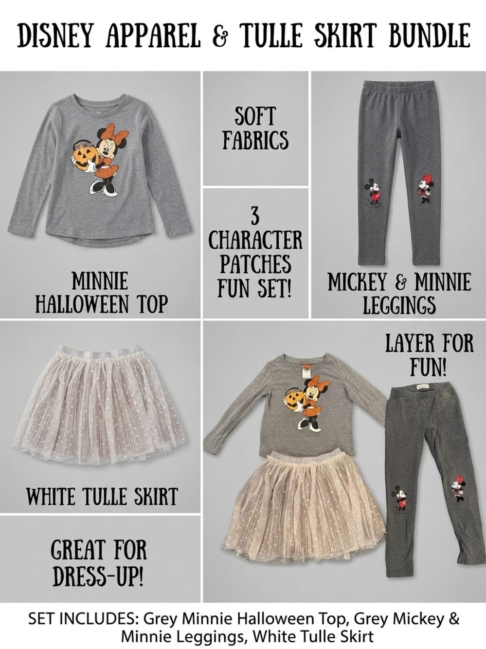 Disney Halloween Minnie bundle